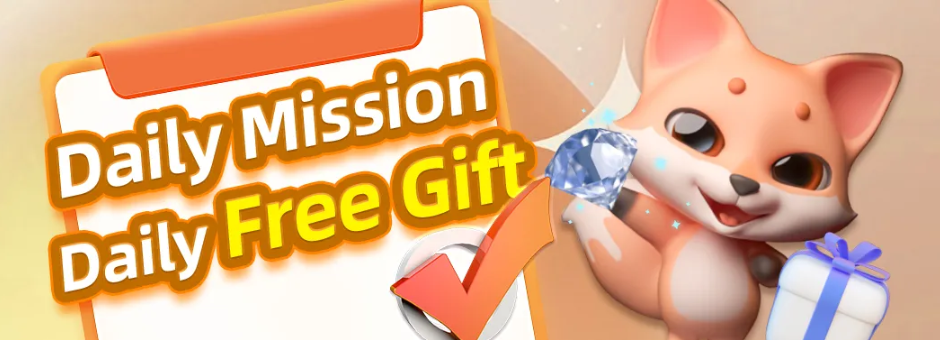 Daily Mission Daily Free Gift LOGO