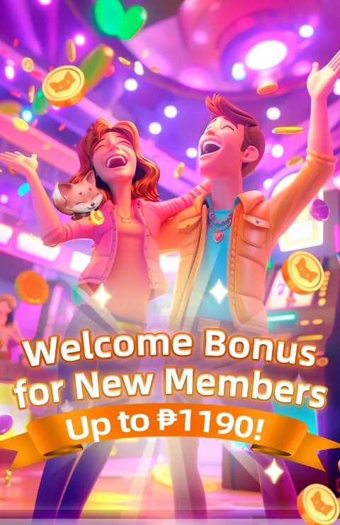 welcome bonus for new members logo